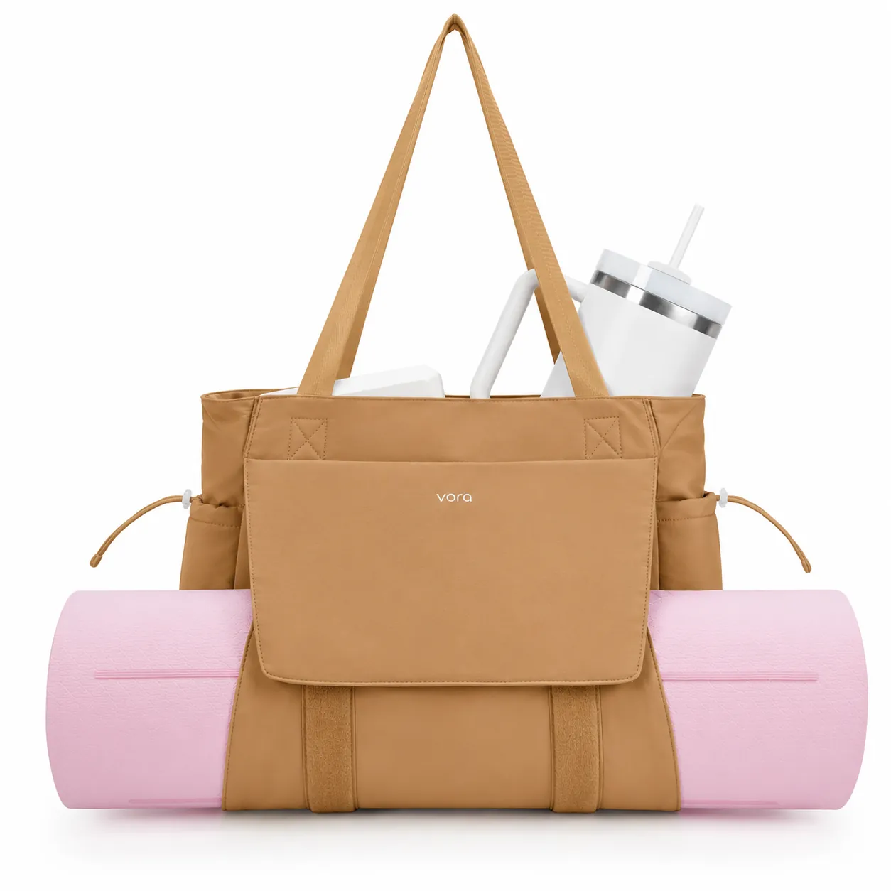Multi-Pocket Yoga Tote Bag